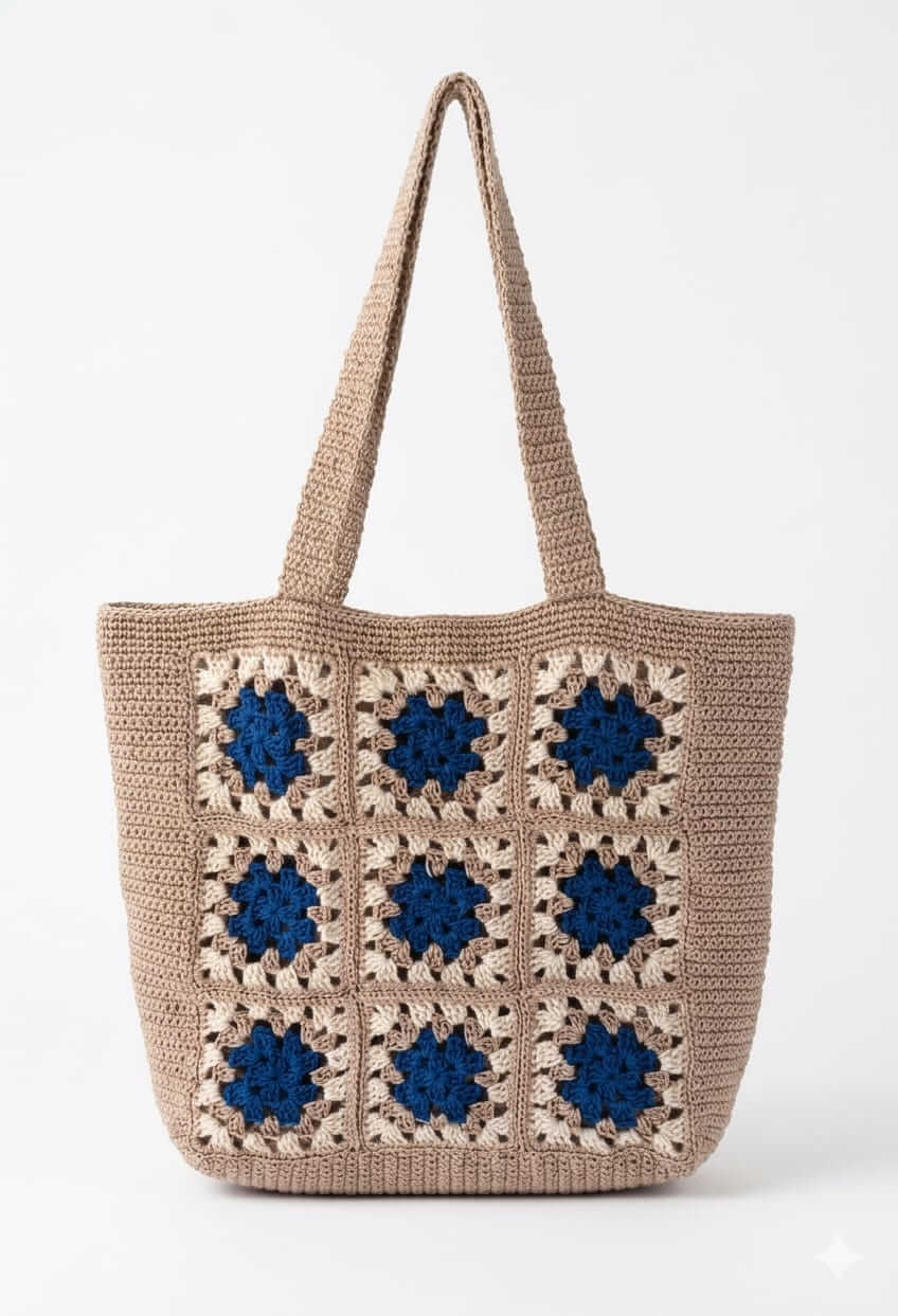 Ocean Breeze Crochet Handbag