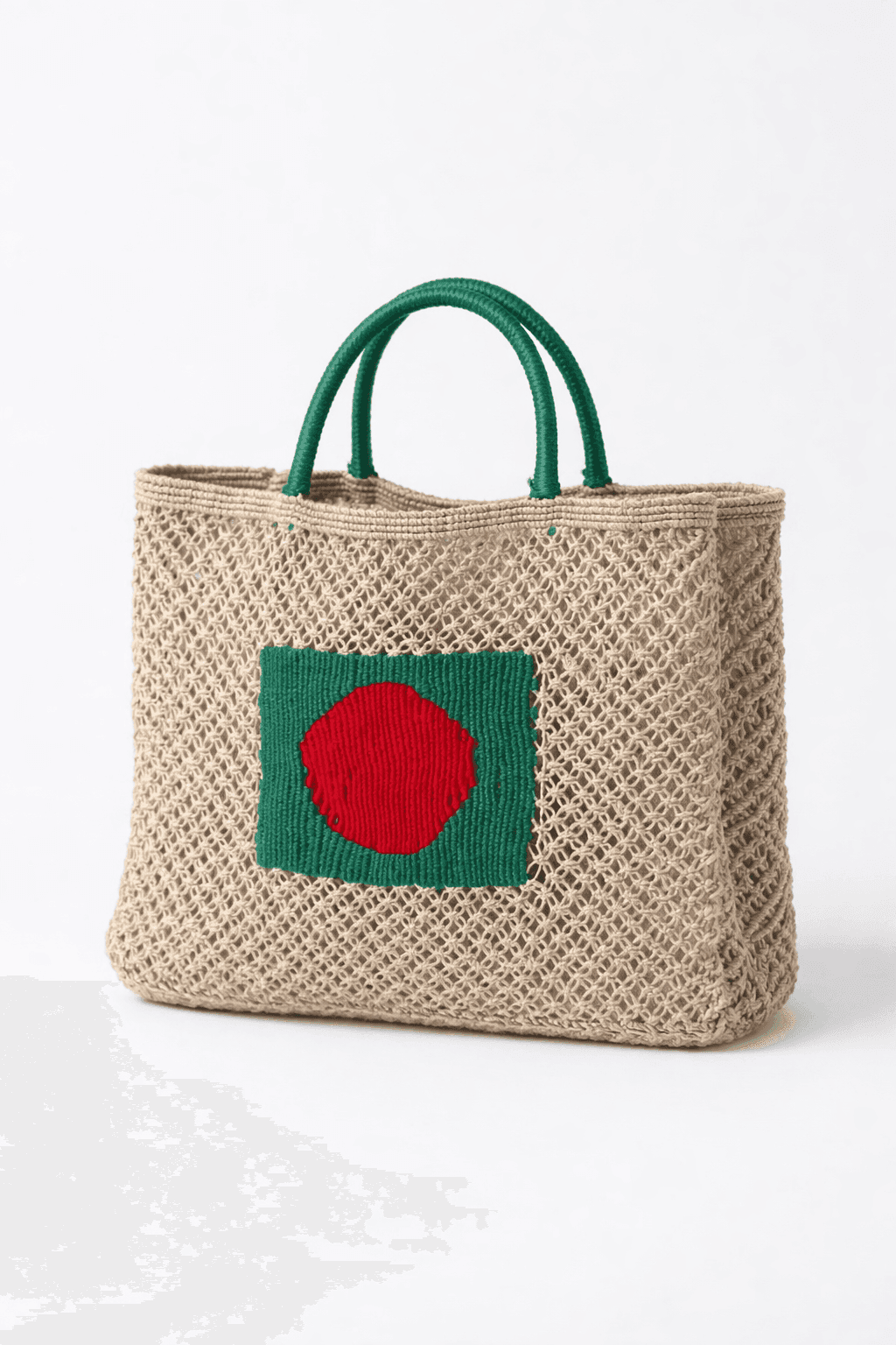 Green-Handle Bangladesh Pride Carryall